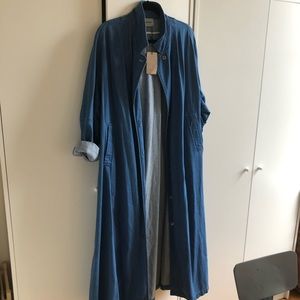 Rachel Comey Chambray Trench Duster 4